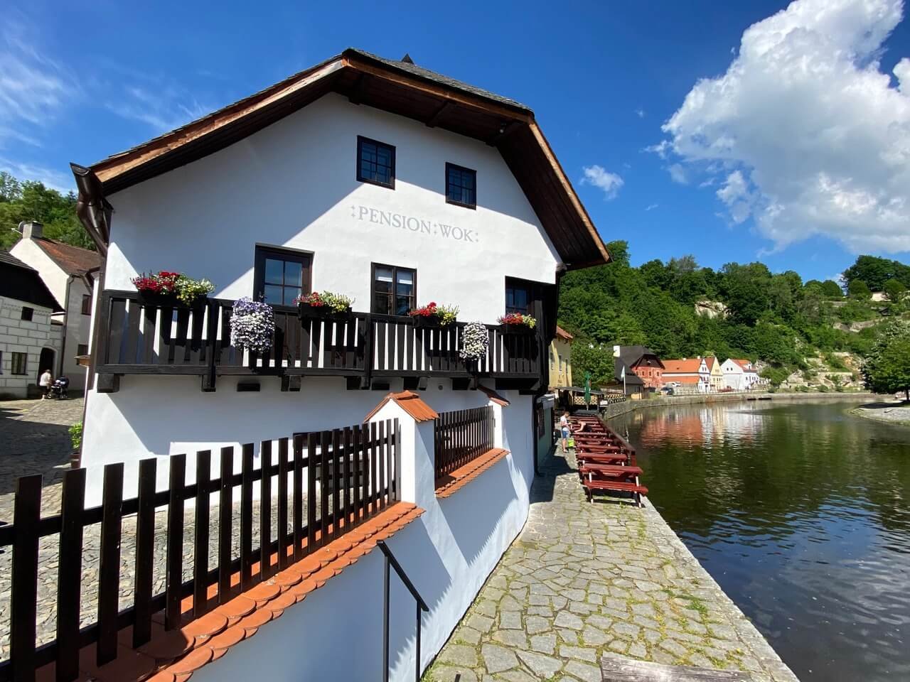 Český Krumlov pension WOK u řeky Vltavy