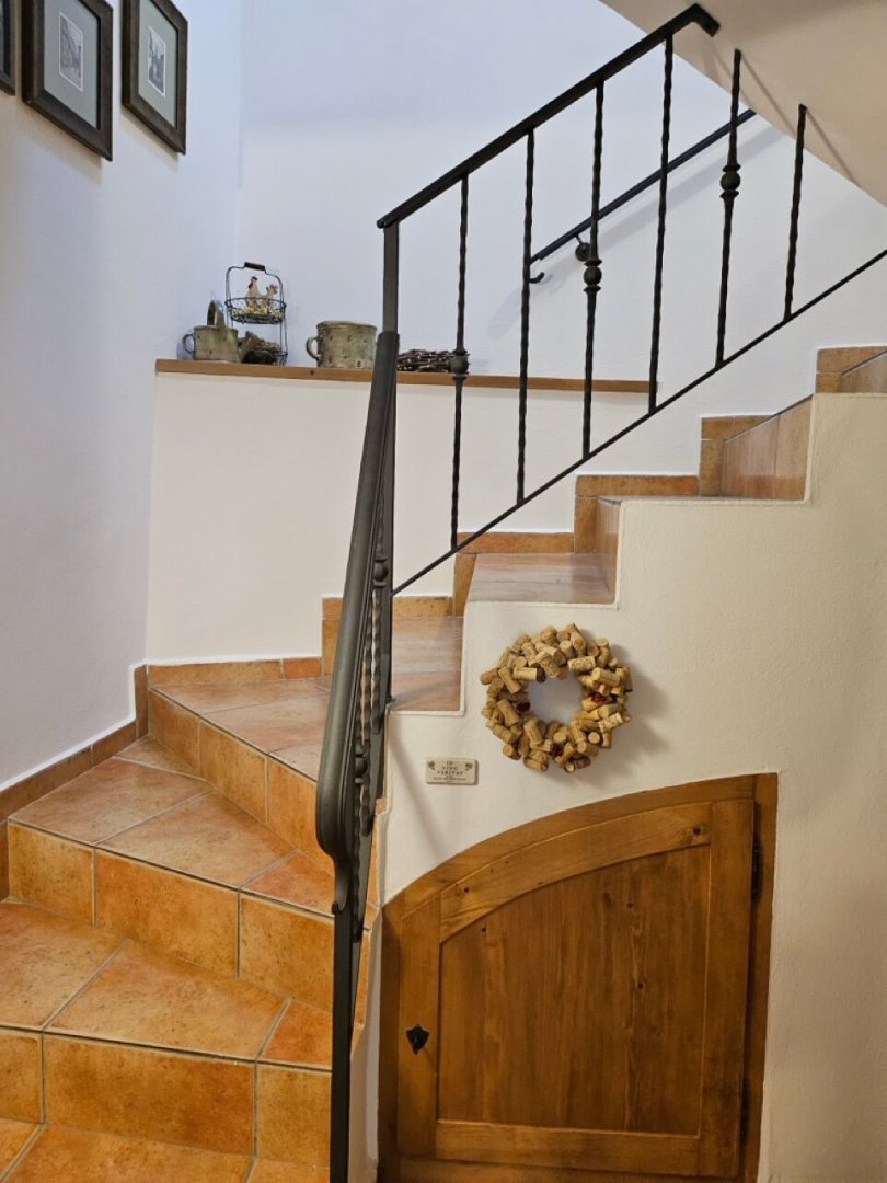 Český Krumlov schodiště pension WOK