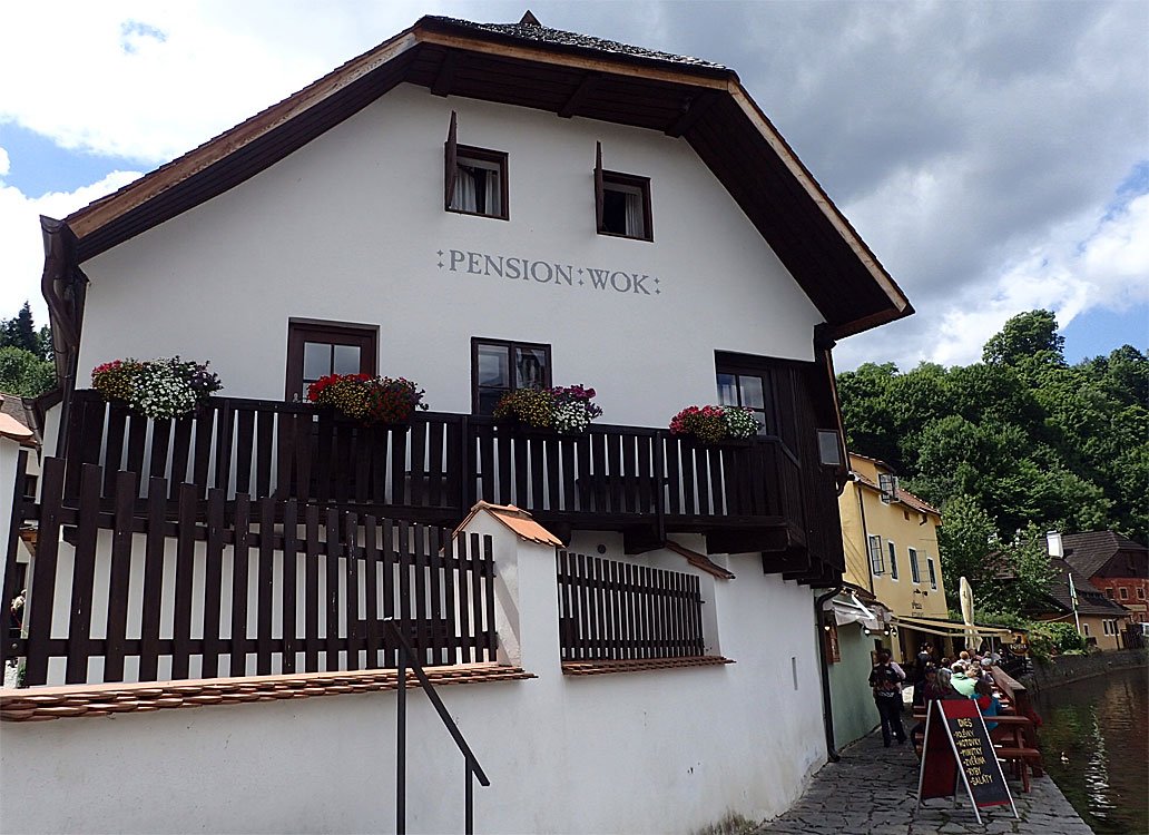 Pension WOK stav po rekonstrukci